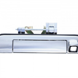ΧΟΥΦΤΑ ΚΑΡΟΤΣΑΣ ISUZU DMAX 12- ΧΡΩΜΙΟ ΜΕ ΤΡΥΠΑ ΓΙΑ ΚΑΜΕΡΑ
